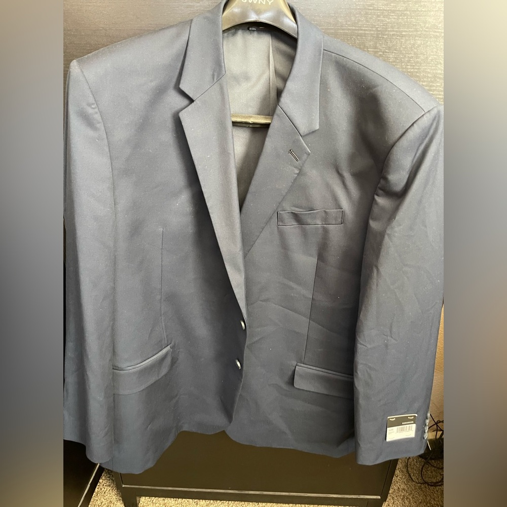 NWT Men’s Navy Blue Blazer / Sports Coat 52R